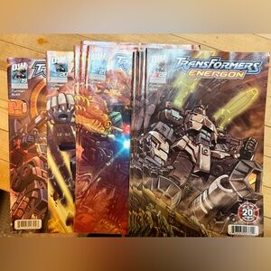Transformers Energon Bulk Lot #19-22 Dreamwave 13 copies collector